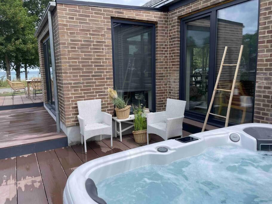 Luksus Hus I 1St Raekke, All-Incl Top Komfort Med Spa Og Skov Stroby ภายนอก รูปภาพ