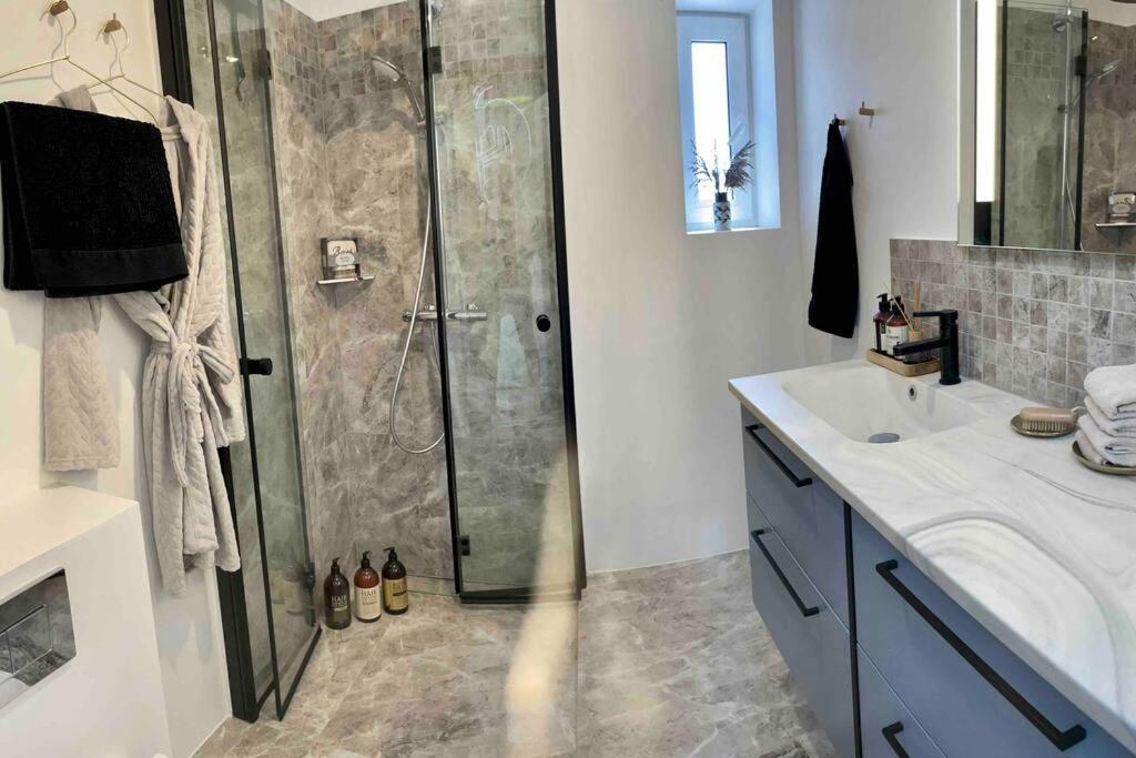 Luksus Hus I 1St Raekke, All-Incl Top Komfort Med Spa Og Skov Stroby ภายนอก รูปภาพ
